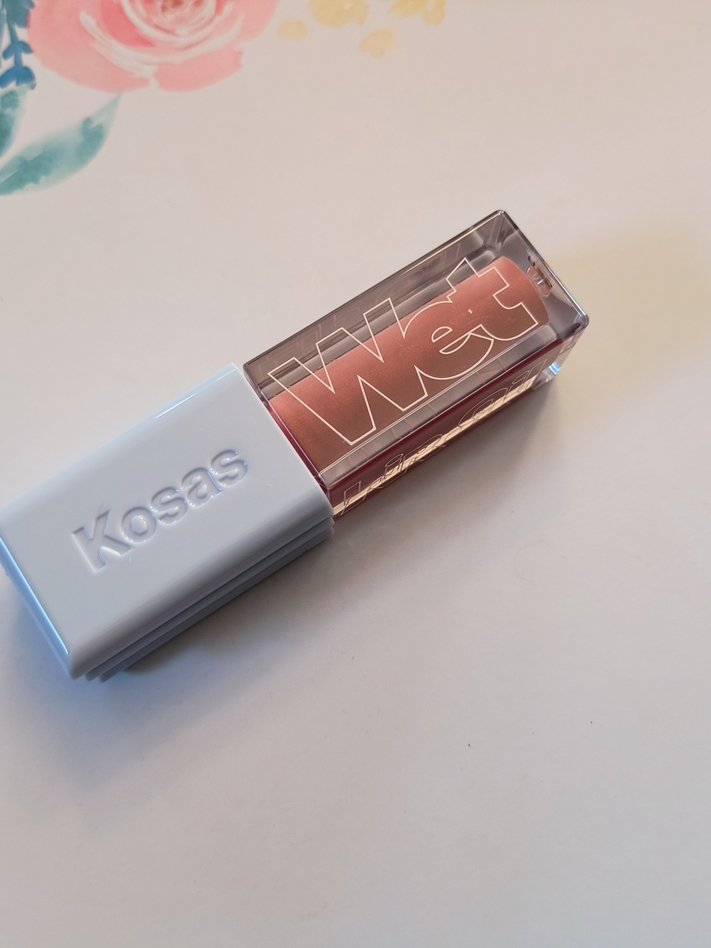 Kosas Wet Lip Oil Gloss In Unbuttoned (Soft Warm Blush) 4.6ml